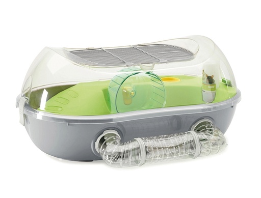 [NB20540] Hamsterkooi "SPELOS XL METRO" 59 x 37 x 26 cm grijs