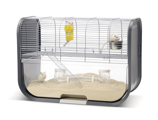 [NB20549] Kooi voor gerbils "Lugano" 60 x 29 x 44 cm 