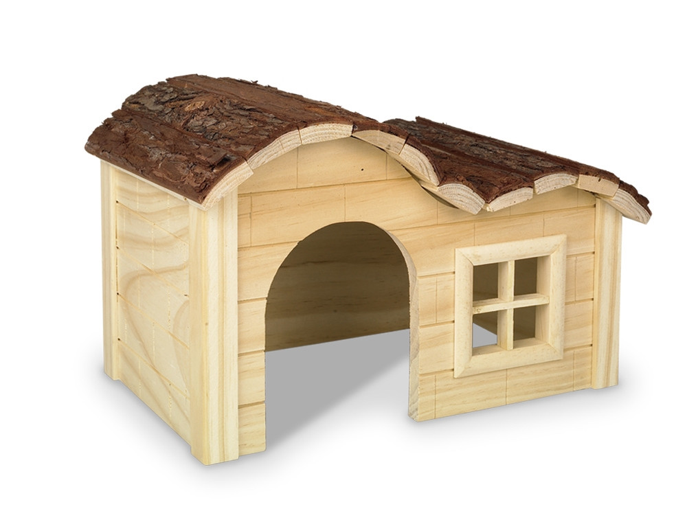 BOS Knaagdier houten huis "JESSI"