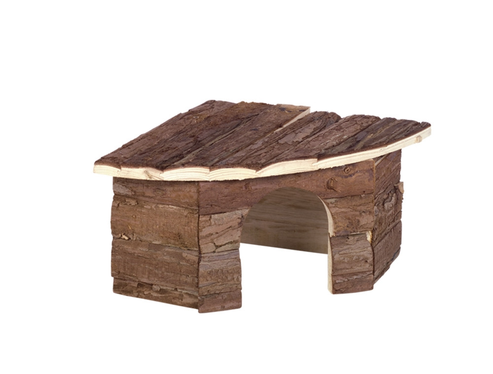BOS Knaagdier houten huis "Patty" 32 × 13 × 21 cm 