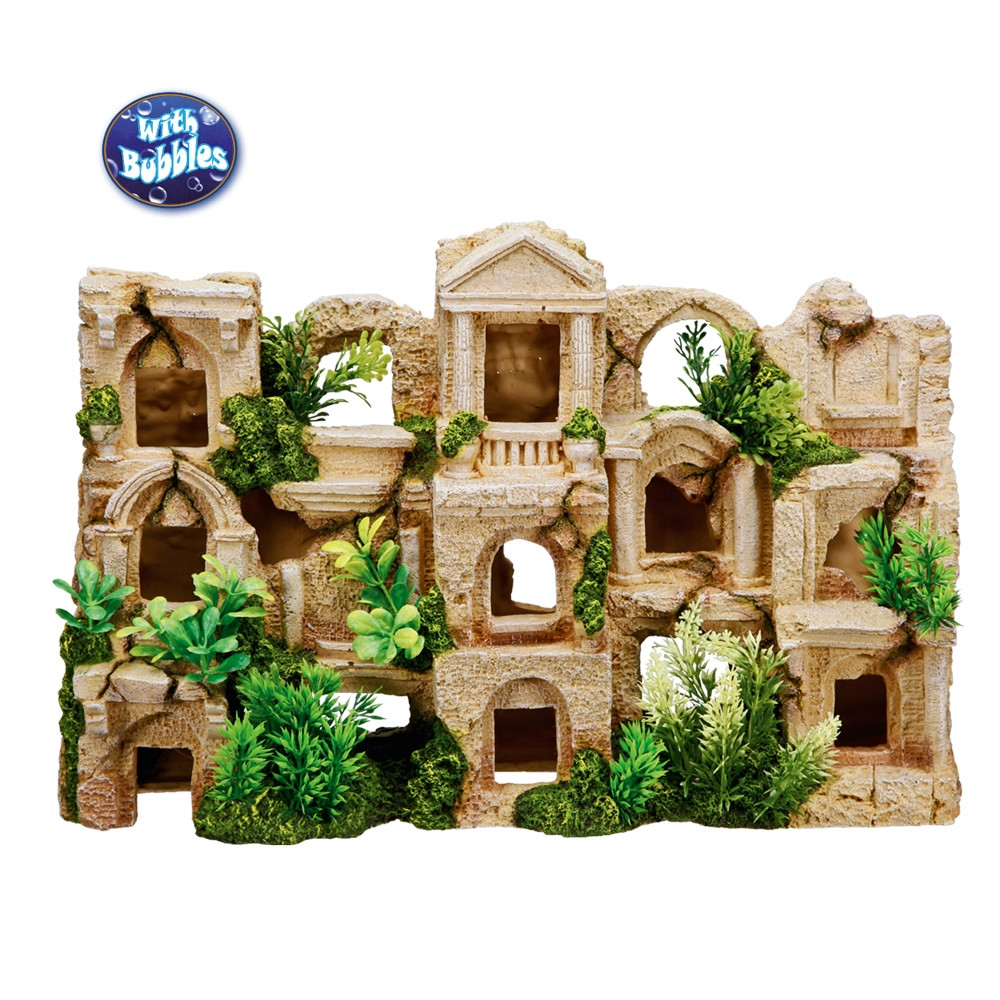 Aqua Ornaments "FISH HABITAT" met planten