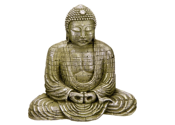 Aquaornamenten "BOEDDHA" L15,5 x B9,5 x H15,5 cm 