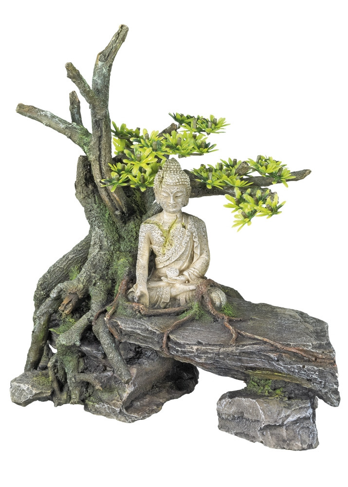 Aqua Ornamenten "BOEDDHA MET BOOM" 26,7 x 15,0 x 27,3 cm 