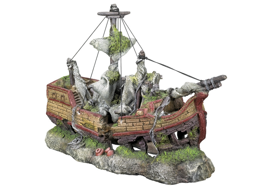 Aqua Ornamenten "SHIPWRECK GALLEON" 42,0 x 16,5 x 27,5 cm 
