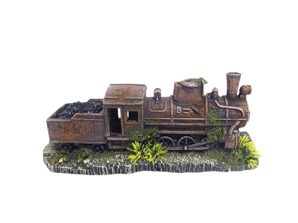 Aquaornamenten "ROSTY TREIN"