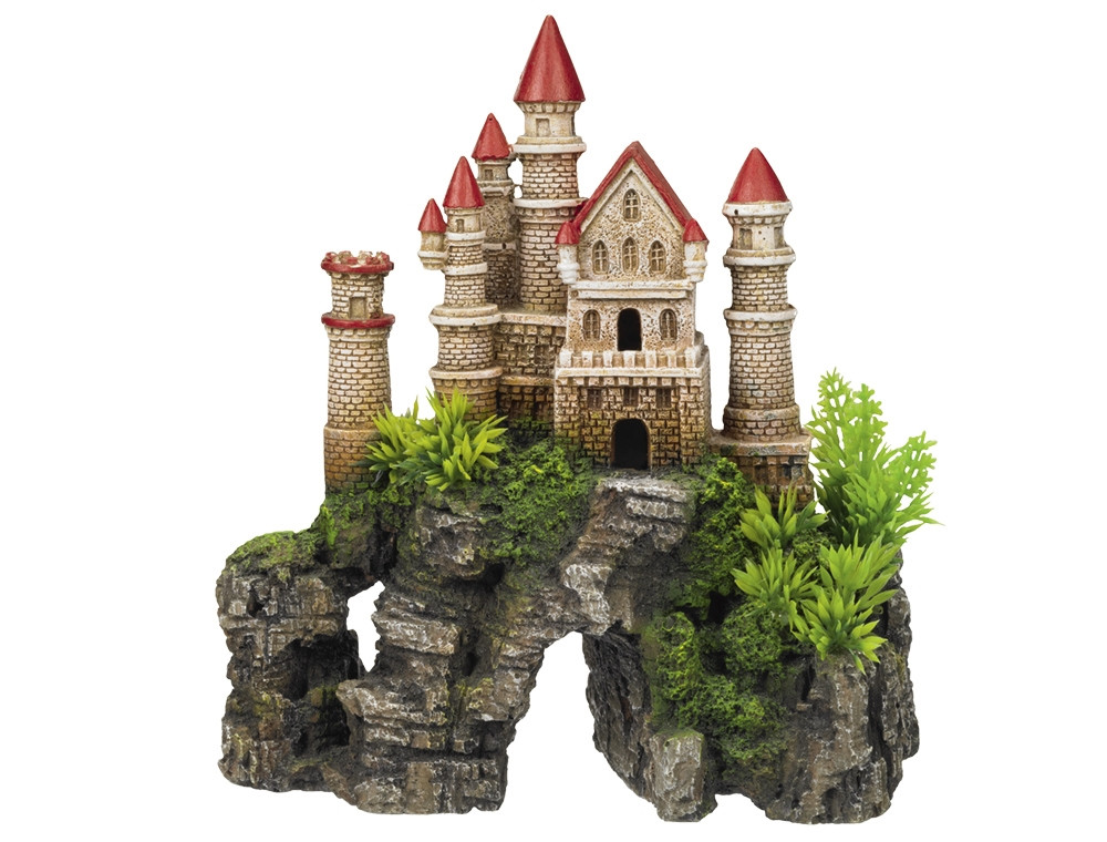 Aqua Ornaments "KASTEEL" - met planten 