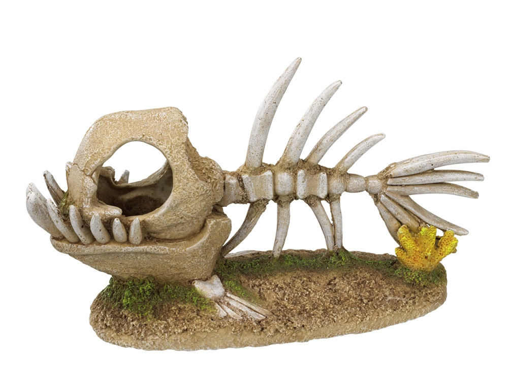 Aqua Ornamenten "MONSTERVIS SKELET"