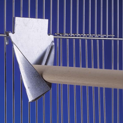[NB31480] Knop-zitstokhouder van metaal small; 8,0 x 10,5 cm 
