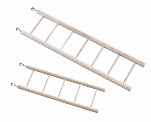 [NB31564] Houten ladder 7 steps;74 x 19,5 cm 