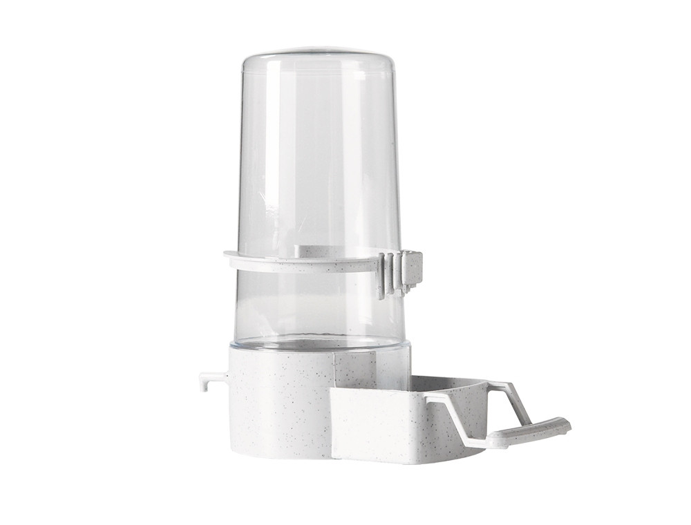 Voerdispenser 7 x 16 cm wit