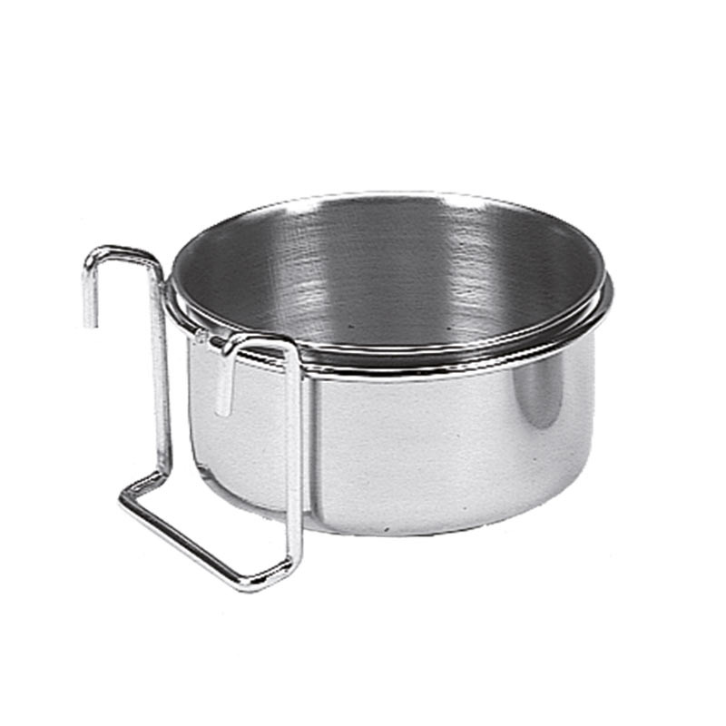 RVS kom met houder 10,0 cm 0,25 ltr 
