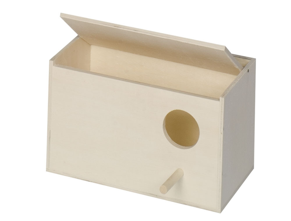 Nestkast voor exotische vogels 19 x 11 x 12 cm 