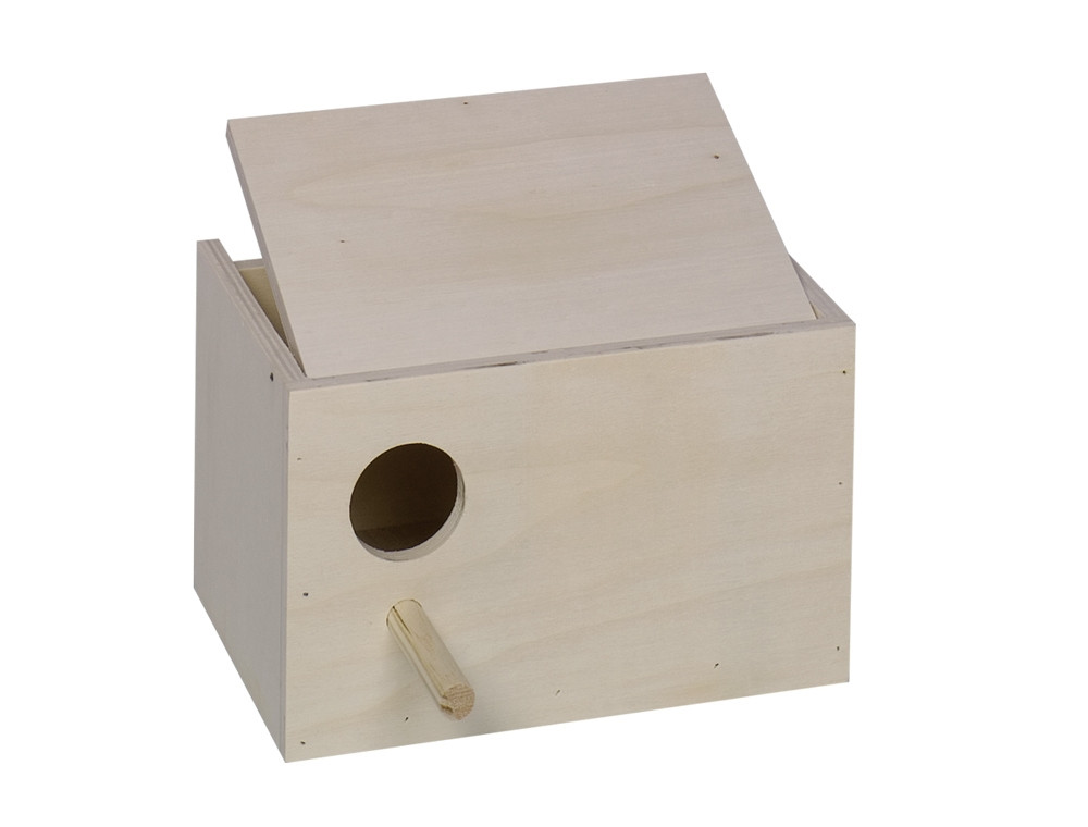 Nestkast voor parkieten 22 x 16 x 14 cm 