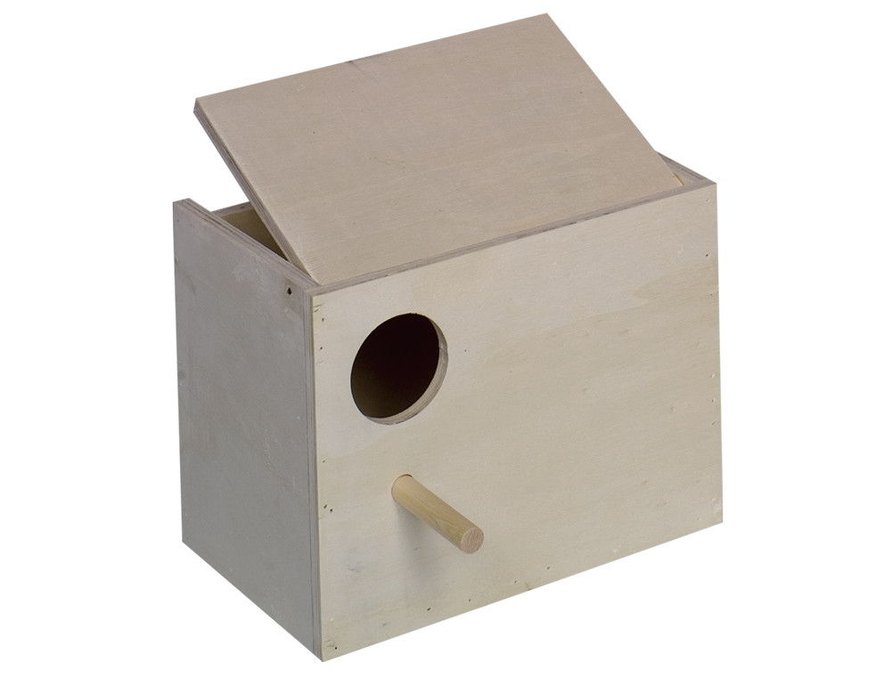 Nestkast voor parkieten 22 x 16 x 17 cm 