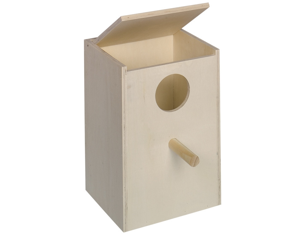 Parkietennestkast verticaal 25 x 25 x 40 cm 