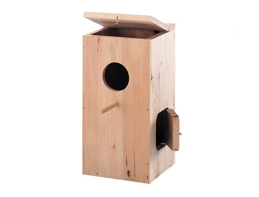 [NB50276] Nestkast voor papegaaien 30 x 30 x 61 cm 