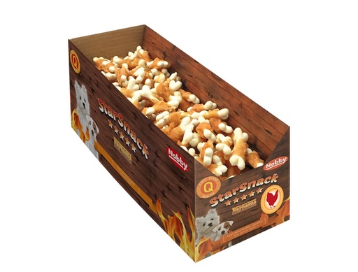 [NB50485] StarSnack Barbecue MINI Kip Calciumbot Display  3,0 kg,  7,0 cm 