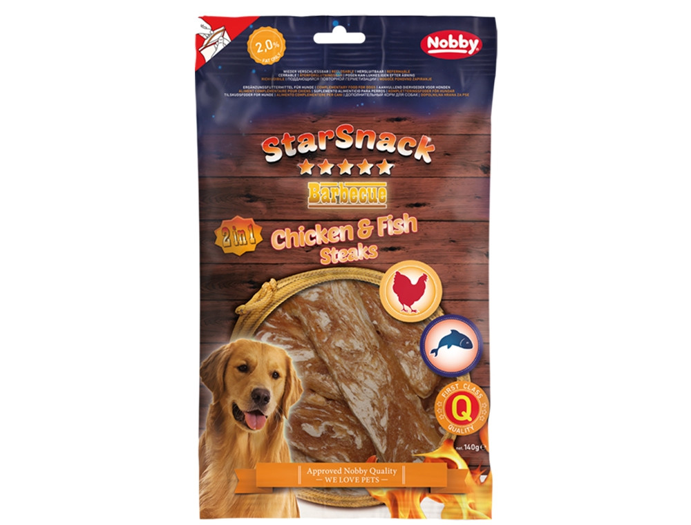 StarSnack Barbecue Kip & Visbiefstuk