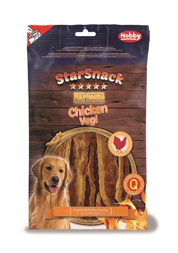 [NB50788] StarSnack Barbecue Kip Vegi  113 g 
