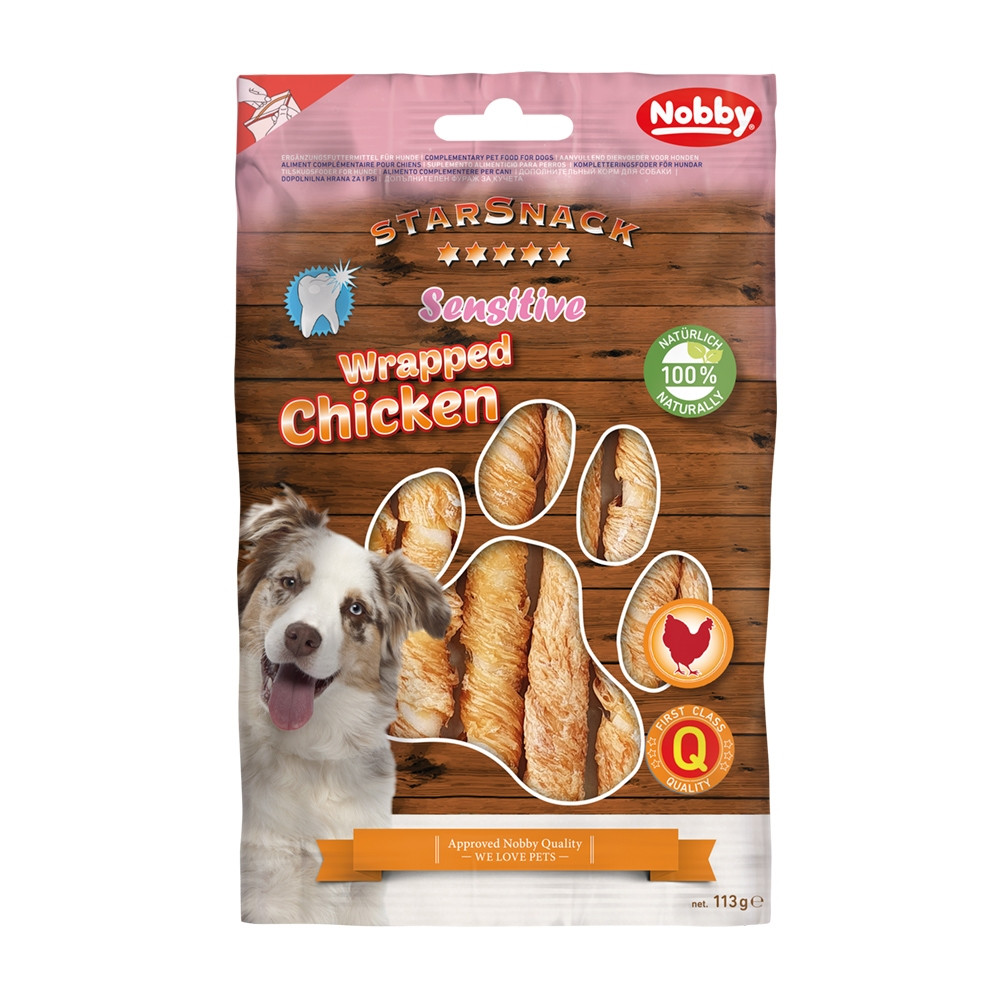 StarSnack Barbecue SENSITIVE Verpakte Kip  113 g 