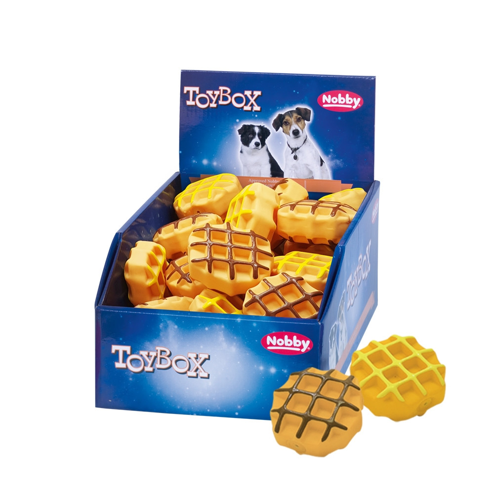 Latexwafels Display 36 st, 7 cm 