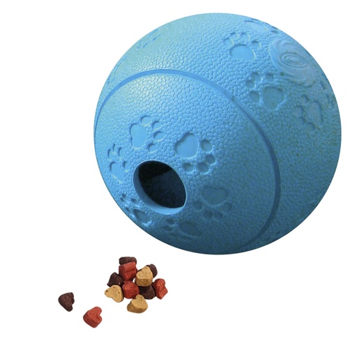 [NB52047] Rubberen snackbal blauw 11 cm blauw
