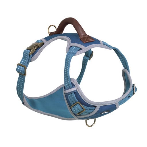 [NB5205406] Harnas "SPORTIEF" S-M: nek: 30-45 cm, borst: 45-62 cm, b: 20 mm blauw