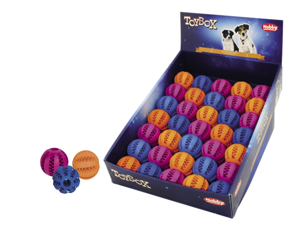Rubberen tandheelkundige bal