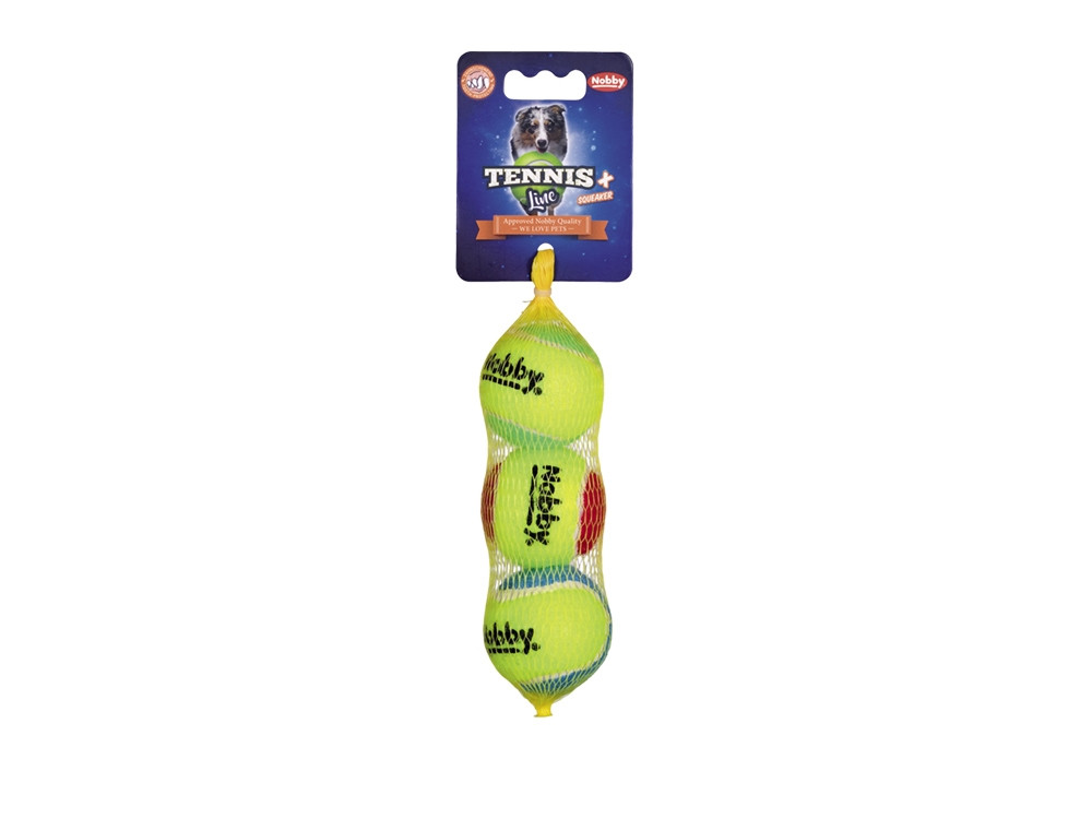 Tennisbal met pieper