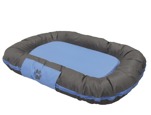 [NB60840] Kussen Klassiek "RENO" l x b x h: 69 x 50 x 9 cm licht blauw