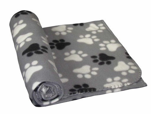 [NB60874] Fleeceplaid "PIPPA" Klassiek l x b: 100 x 150 cm grijs