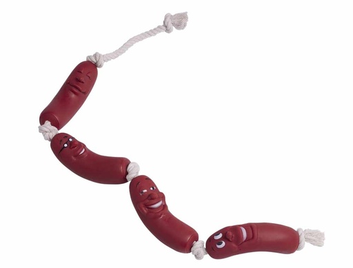 [NB61202] Vinyl worstketting "CLASSIC" 4 st, 75 cm 