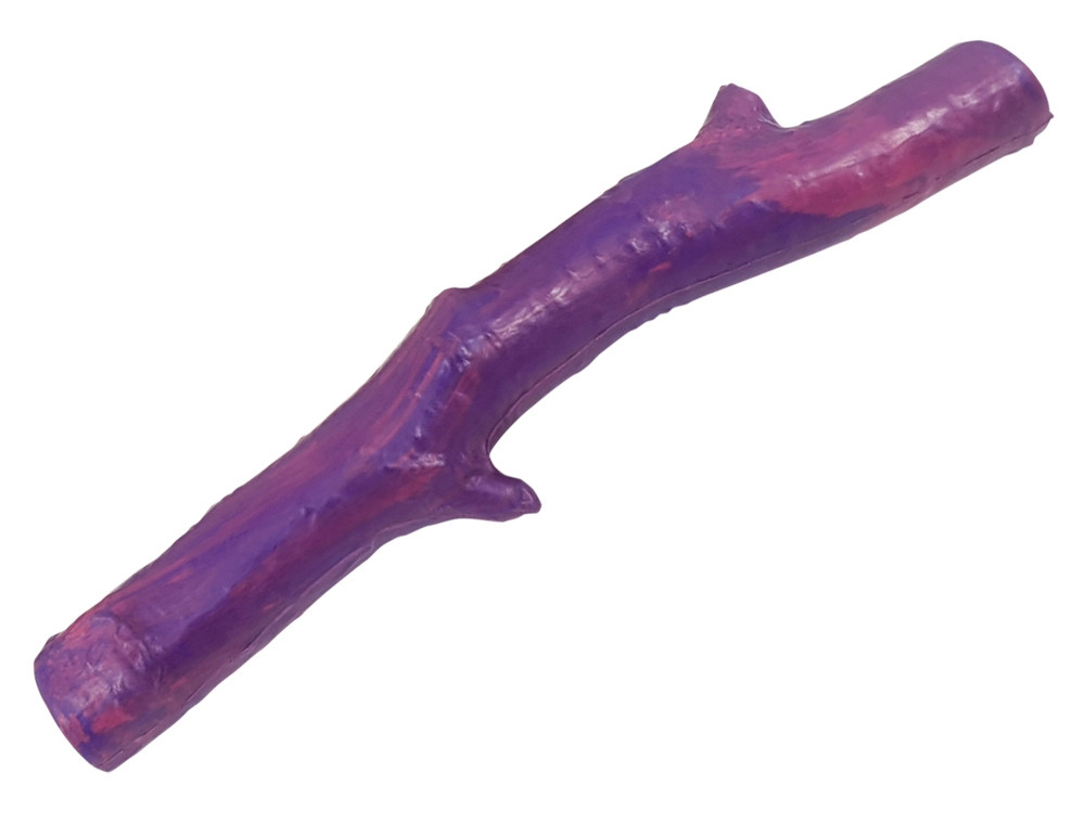 Rubberen "Stok" 24 cm paars/roze