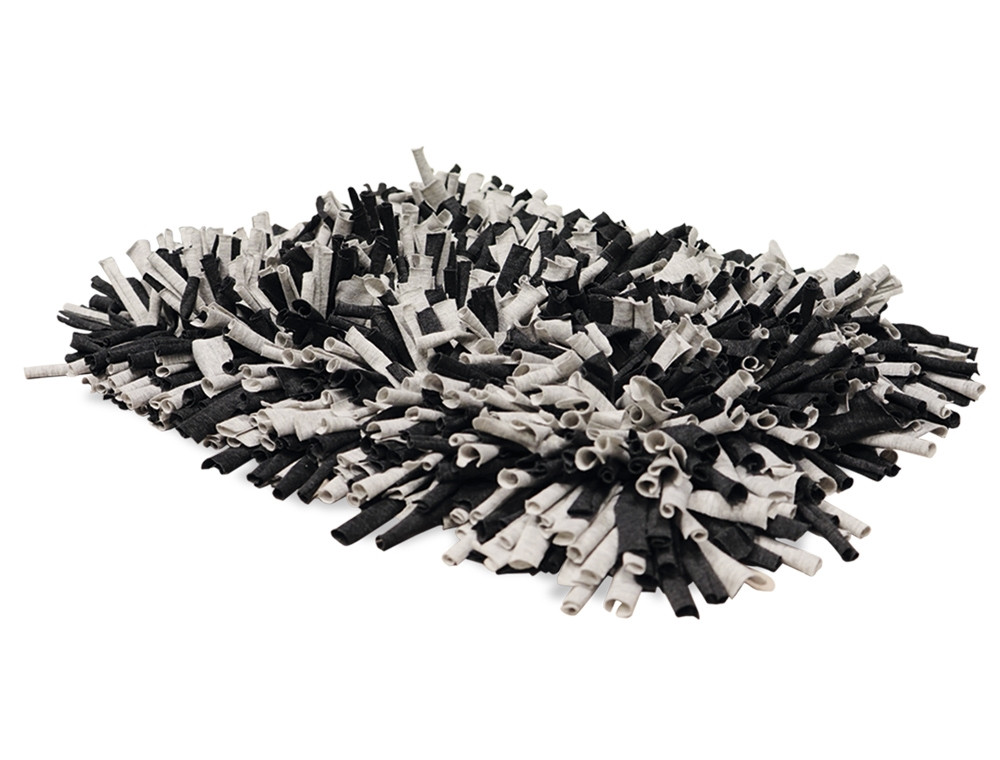 Snuffelmat l x b: 56 x 44 cm grijs-zwart