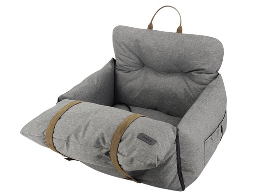 [NB61697] Comfort reisbed "BENA" l x b x h: 60 x 50 x 43 cm licht grijs