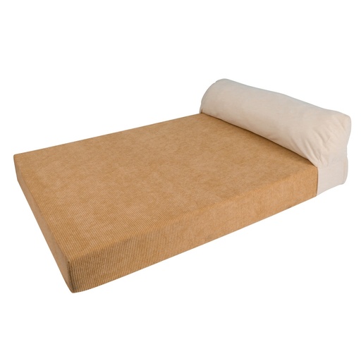 [NB61906] Comfortmat vierkant "BEVIS" l x b x h: 75 x 55 x 8 cm bruin