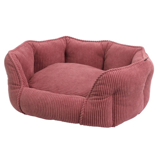 [NB61907] Comfortbed ovaal "SALIA" l x b x h: 45 x 40 x 19 cm berry