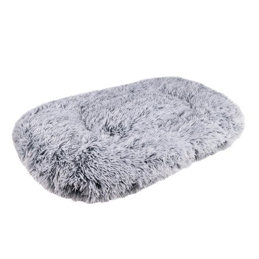 [NB61935] Comfortmat ovaal "KABARIK" l x b x h: 90 x 60 x 10 cm grijs