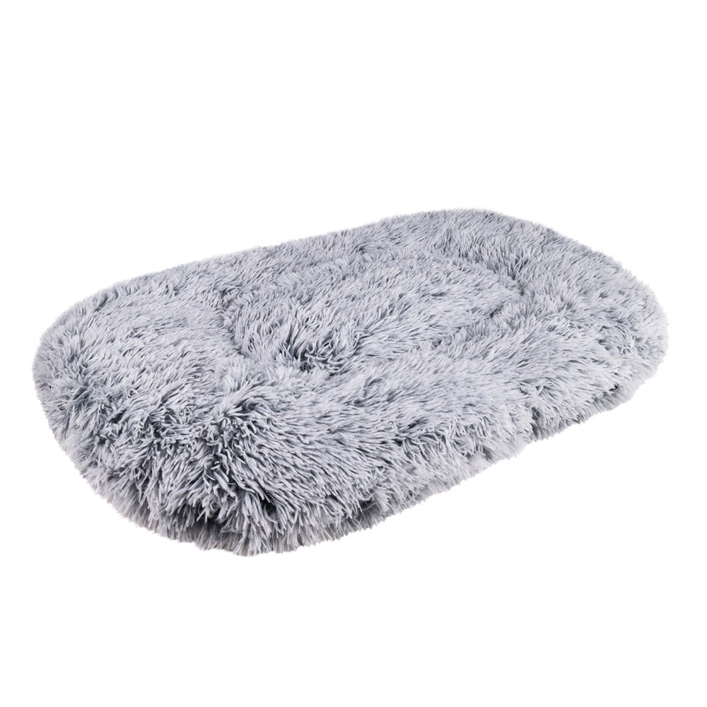 Comfortmat ovaal "KABARIK" l x b x h: 130 x 106 x 16 cm grijs