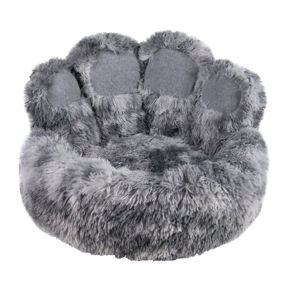 Comfortbed rond "Pab"  90 x 24 cm / 45 cm grijs