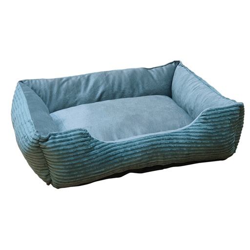 [NB61945] Comfortbed vierkant Classic "HINA" l x b x h: 50 x 40 x 17 cm donker grijs
