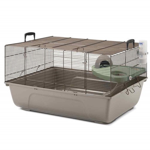 [NB62172] Kooi voor muizen "Jerry" 67 x 49 x 36,5 cm bruin-warm grijs