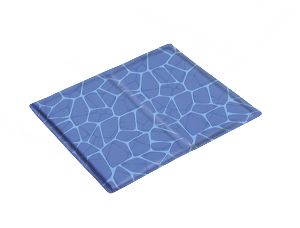 Koelmat "Comfort" S: 50 x 40 cm blauw