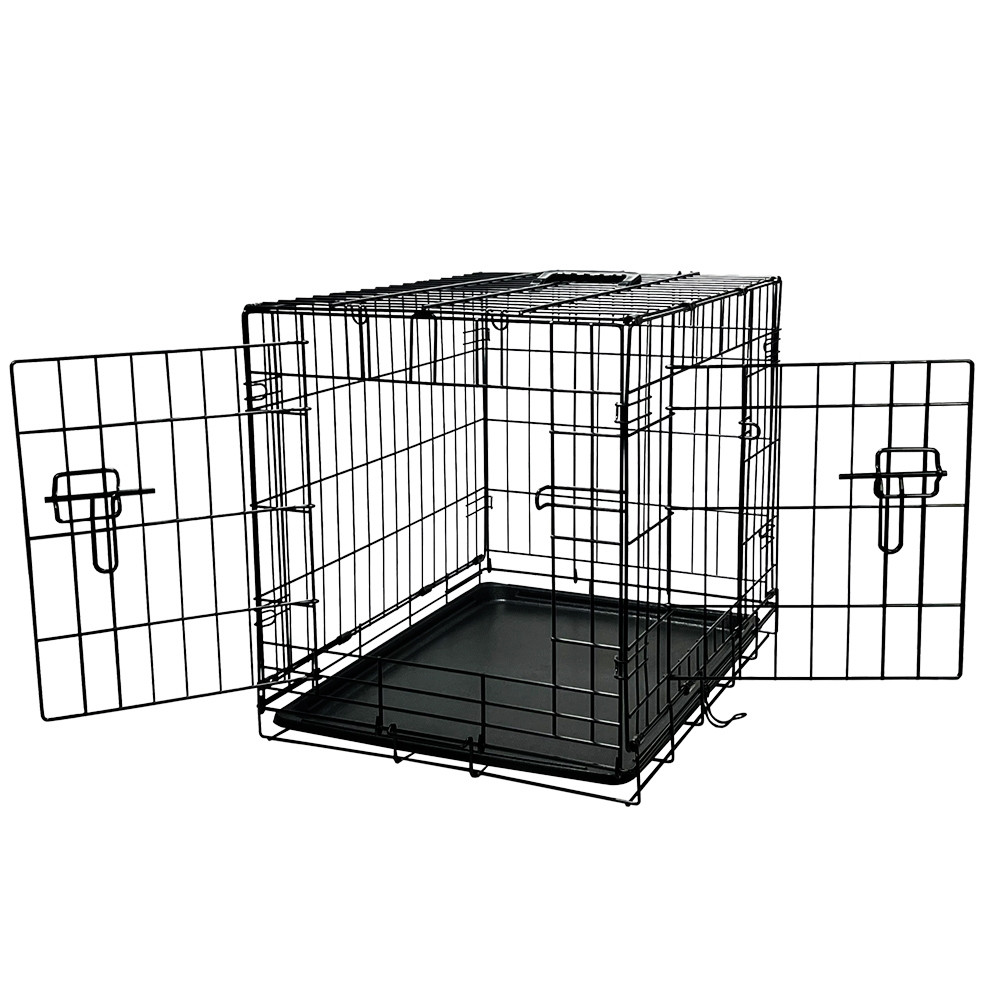 Transportkooi opvoubbaar l x b x h: 64 x 48 cm x 54 cm zwart