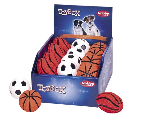 [NB62364] Latexballen display 24 st, 6,5-10 cm 
