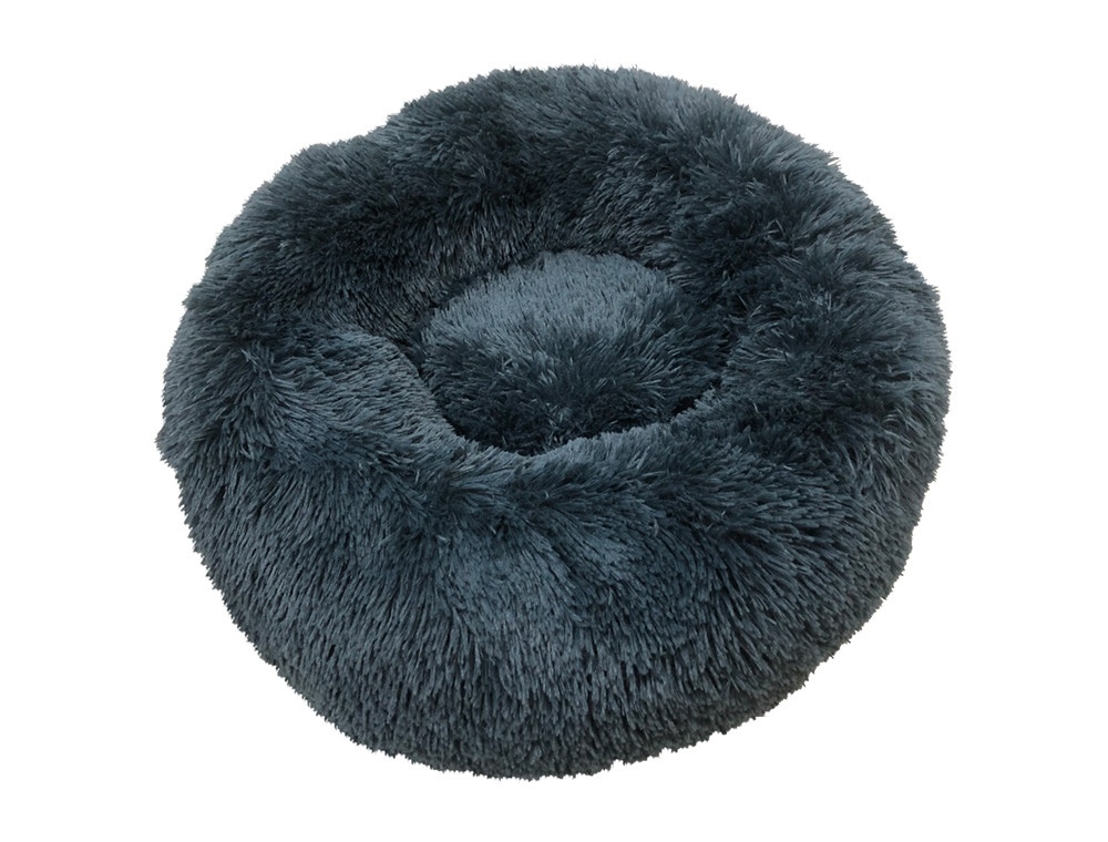 Gezellige beddonut Classic "ESLA" d x h:  110 x 35 cm donker blauw