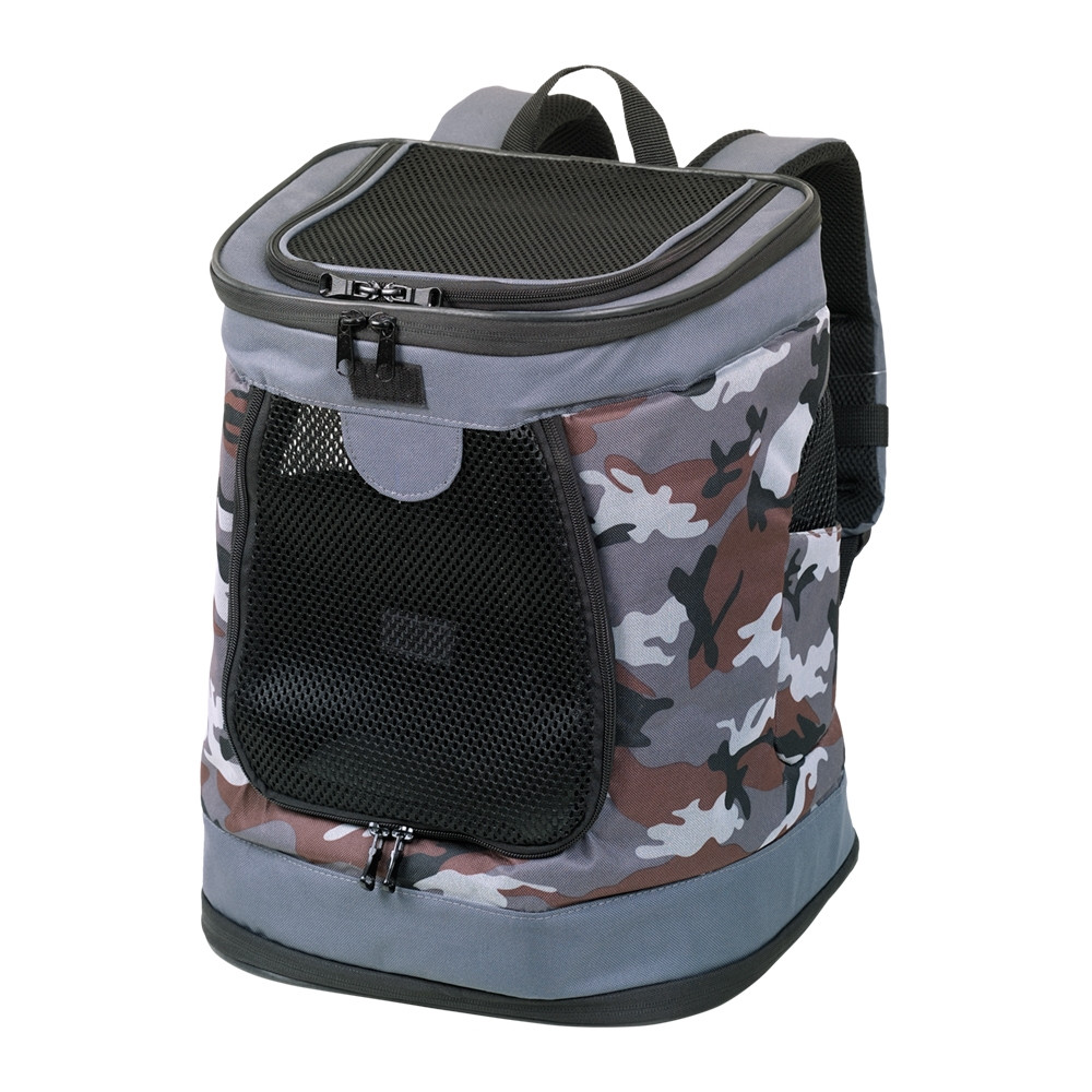 Rugzak "PLATA" 34 x 30 x 43 cm camouflage grijs