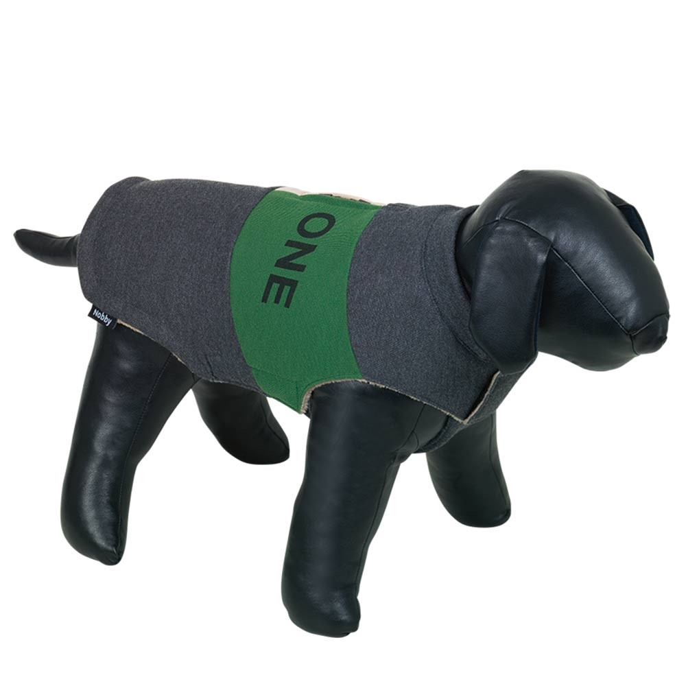 Hondenjas "THE ONE" 36 cm grijs-groen