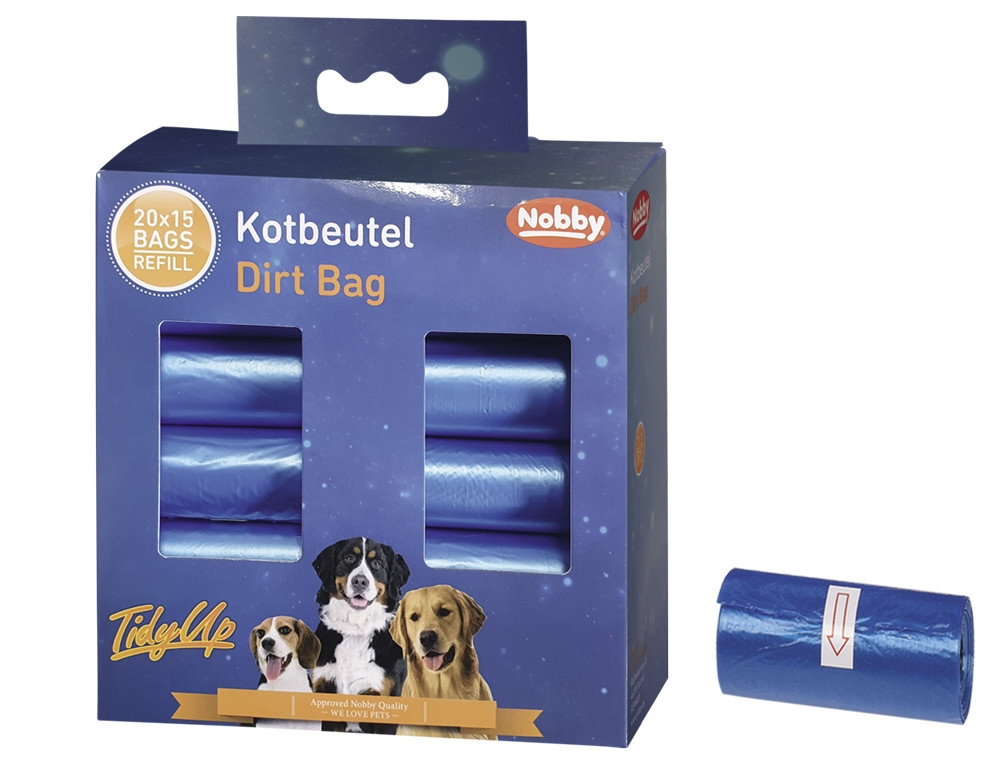 TidyUp Poepzakje voordeelpakket blauw