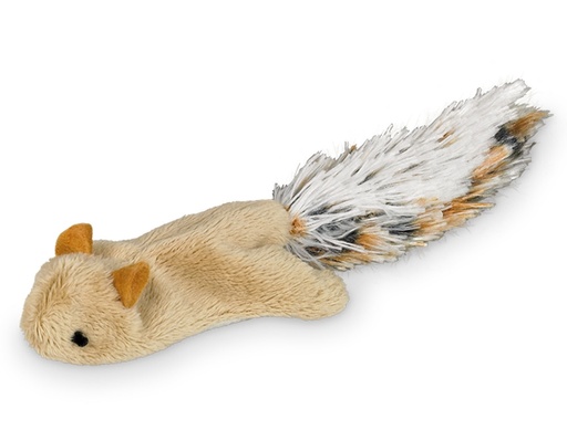 [NB67460] Pluche eekhoorn met kattenkruid 18 cm 